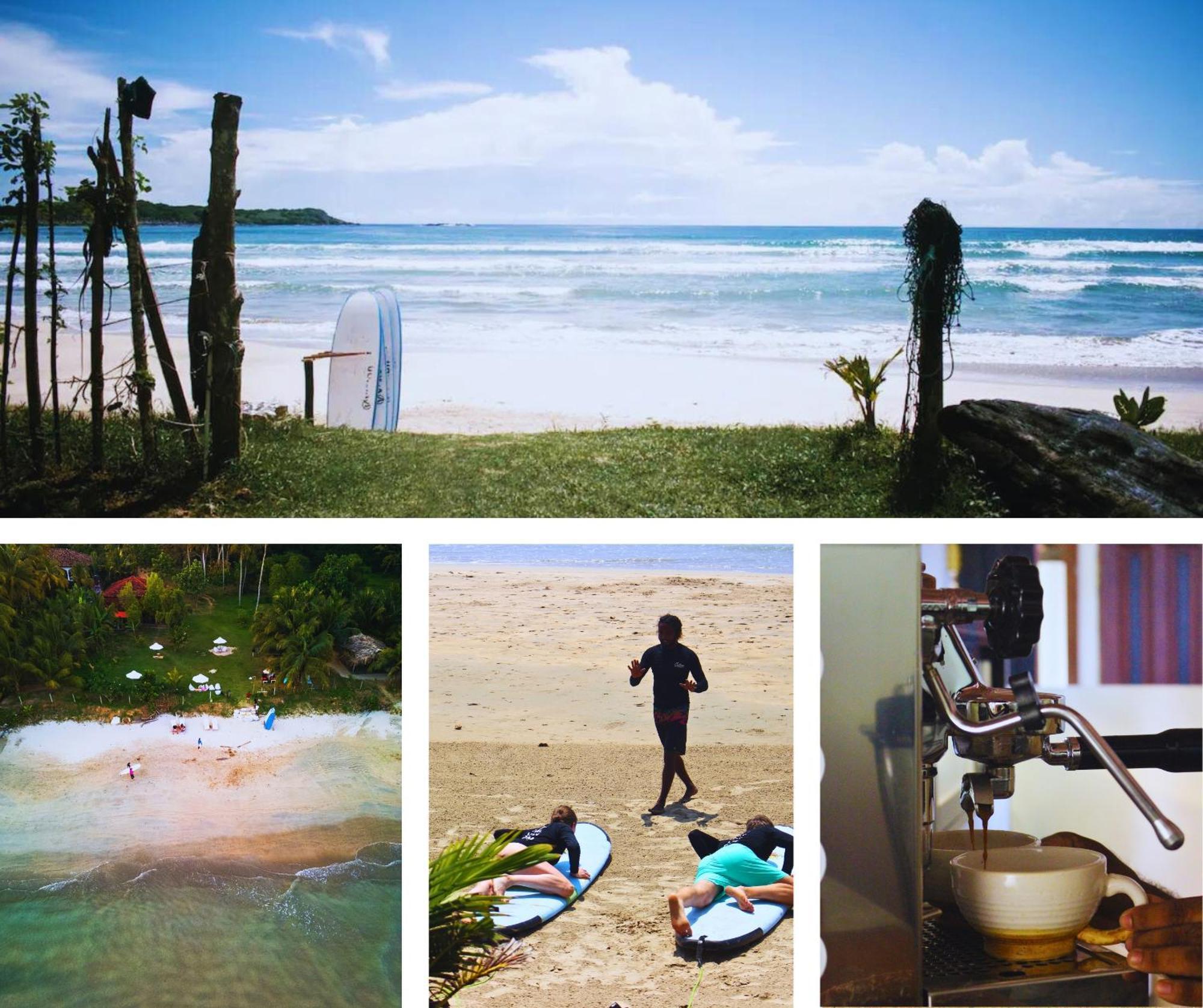 Calma - Surf, Yoga & Coffee On A Private Beach ดิคเวลลา ภายนอก รูปภาพ